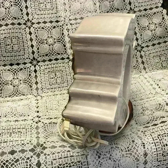 Antique Vintage Sessions Ceramic Table  Clock Oxford Metal Spinning
Clock - Picture 6 of 17